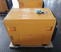 Générateur triphasé 10 kVA 12 kVA 220 V 380 V, générateur portable insonorisé, type silencieux, générateur de puissance 10 kW
