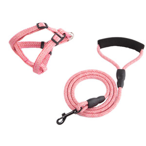 Dog Harness <b>Leash</b> Set Adjustable For Small Dogs Chest Strap <b>Pet</b> Walking Gear - Product Image 3
