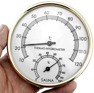 Thermomètre <span class=keywords><strong>hygromètre</strong></span> en <span class=keywords><strong>bois</strong></span> pour sauna - Product Image 6