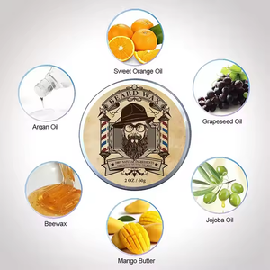 Olio per Barba 100% Naturale, Cera per Capelli, Balsamo e Cera Modellante per Peli del Viso con Olio di Cocco - Product Image 6