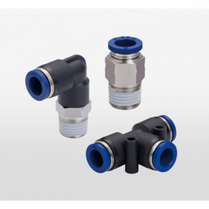 Pièces pneumatiques de raccords SPAU10 équivalents en acier inoxydable PISCO SUS303 - Product Image 1