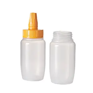 Hot Filling PET Plastic PP Material Squeeze Honey Packing Bottle Jar