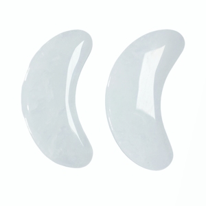 Factory Sale White Crytal Massage Tool White <b>Jade</b> Guasha for Face - Product Image 6