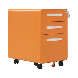 Armoire de rangement <span class=keywords><strong>mobile</strong></span> à 3 tiroirs avec dossier suspendu à bas prix - Product Image 3