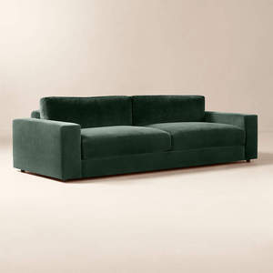 Modern European Three Seat Square <strong>Wood</strong> <strong>Frame</strong> Apartment Living Room Sectional Set Microfiber Fabric <strong>Sofa</strong> - Product Image 2