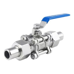 Sehfm Three Piece Ball Valve 304 Stainless Steel DN15 True Union Water Switch Type - Product Image 1