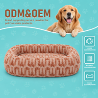 Lit orthopédique pour chien de grande race en mousse à mémoire de forme avec housse lavable pour les acheteurs, importateurs et distributeurs de marques d'animaux de compagnie