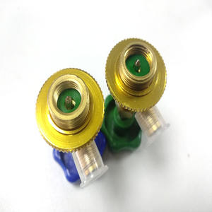 Prêt à expédier CT-338 Robinet de décharge rapide en cuivre pour bouteille de <span class=keywords><strong>gaz</strong></span> réfrigérant - Product Image 2