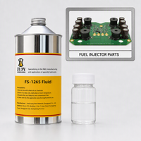 Lubrifiant fluosilicone résistant aux produits chimiques FS-1265, liquide 1KG pour la protection contre la corrosion des joints de réacteur, des tiges et des brides