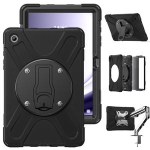 Funda de Silicona Resistente a Golpes para Tablet Samsung Galaxy Tab A9 Plus 11 Pulgadas SM-X210 X215, con Soporte Giratorio, 2025 - Product Image 5