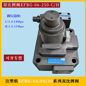 Meilleure vanne hydraulique double proportionnelle EFBG-03-125 160 C H à commande électromagnétique pour machine de moulage par injection - Product Image 3