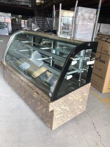 <span class=keywords><strong>Vitrina</strong></span> para Pastelería, <span class=keywords><strong>Mini</strong></span> <span class=keywords><strong>Vitrina</strong></span> Refrigerada para Pasteles, Vertical, de Vidrio Curvo, Usada - Product Image 4