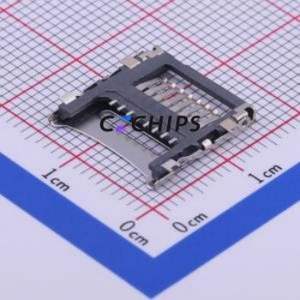 TF-014-H18 <b>SD</b> <b>Card</b> / Memory <b>Card</b> Connector SMD Connector Flip Cover Type MicroSD <b>Card</b> (TF <b>Card</b>) <b>Card</b> <b>Holder</b> 1.85mm - Product Image 2