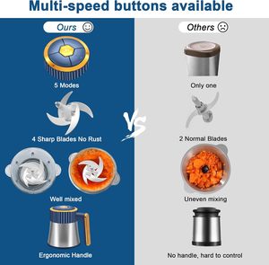 Robot culinaire multifonction avec écran tactile, recettes guidées, mixeur, balance alimentaire, hachoir - Product Image 5