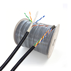 Cavo di Rete Esterno Cat6 UTP ad Alta Velocità, Rame Puro 23AWG 305M 250MHz 10Gbps, Impermeabile per Telecamere di Sicurezza, Direttamente dalla Fabbrica - Product Image 2