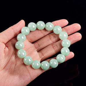 Bracelet en jadéite naturelle du Myanmar, vert clair, design original, UNISEXE, style chinois, cadeau avec certificat d'évaluation SL151 - Product Image 3