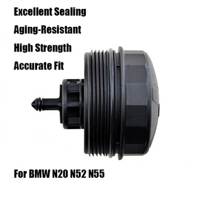 Tapa de la Carcasa del Filtro de Aceite Nueva para <span class=keywords><strong>BMW</strong></span> 335i 2007-2010 con Junta de Material Plástico y Junta Metálica, Artículo 11427525334 - Product Image 3