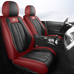 Coussin de siège de voiture en cuir de style professionnel de luxe, taille universelle avant et arrière, accessoire pour l'intérieur de la voiture - Product Image 6