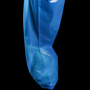 Surchaussures jetables en PE imperméables anti-poussière à bord élastique pour le jardinage domestique, le ménage et le nettoyage immo - Product Image 4