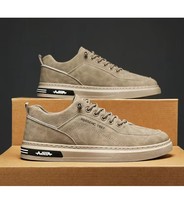 Chaussures décontractées respirantes et légères pour hommes, semelle plateforme épaisse antidérapante, confortables, à lacets, pour tous les jours