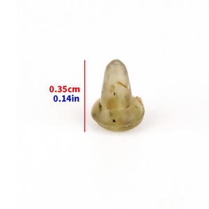 Lot de 10 cartouches de perles de fixation en caoutchouc Hirisi pour hameçons de pêche à la carpe, accessoires de montage AH039-6 - Product Image 6