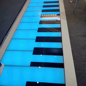 Lampe enterrée par induction <span class=keywords><strong>de</strong></span> pression RVB <span class=keywords><strong>de</strong></span> <span class=keywords><strong>la</strong></span> lumière 15W <span class=keywords><strong>de</strong></span> carrelage <span class=keywords><strong>de</strong></span> plancher <span class=keywords><strong>de</strong></span> <span class=keywords><strong>piano</strong></span> interactif pour les étapes d'escalier et <span class=keywords><strong>la</strong></span> lumière carrée <span class=keywords><strong>de</strong></span> paysage <span class=keywords><strong>de</strong></span> LED - Product Image 3