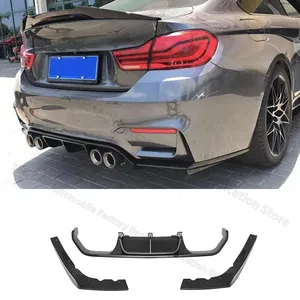 สตาร์นาฟ สำหรับ MM3 M4 F80 F82 ปี 2013-2018 ชุดแต่งกันชนหลัง สปอยเลอร์ ลิปป้องกัน กันกระแทก บอร์ดตกแต่งภายนอก - Product Image 3