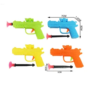 Pistol hisap populer mainan pistol jarum plastik untuk anak-anak bermain lucu