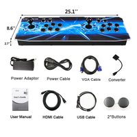 2800 EN 1 Pandora arcade Box Kit CX Console Jeux Joystick Bouton Jamma Version Pandora game Box Kit
