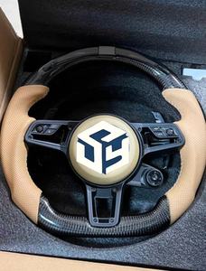 <span class=keywords><strong>Volante</strong></span> Deportivo Personalizado de Fibra de Carbono con LED y Cuero para Porsche, Diseño Deportivo para Modelos Macan, Cayenne, 718, 911, 918, 958, 970, 971, 958 - Product Image 6