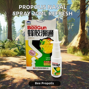 20ml di cure rinfrescanti estrazione di propoli Spray nasale medicina cinese per sinusite rinite naso gocce nasali pulizia cura - Product Image 2