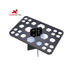 Support de présentation de pinceaux de maquillage à vente chaude, 26 trous, support de pinceaux de maquillage carré noir, présentoir de cosmétiques de beauté - Product Image 1