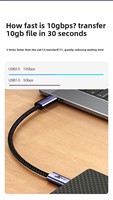 Cable de Datos USB-C a USB-C de 140W con Cubierta de Nailon Trenzado y Aleación de Aluminio, Carga Rápida de 5A, 1m, para Teléfono Móvil y Automóvil