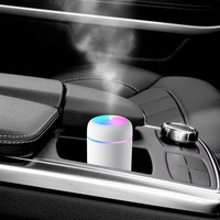Humidificateur portable à impulsion LED 300 ml YINHI 2025 avec brume fraîche, diffuseur d'huiles essentielles anti-fumée