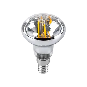 LEDフィラメント電球2年保証4W 6W R50/R16 R80/R25 R63/R20 RA80工場価格E12 E14 E26 E27B22ガラス蛍光灯