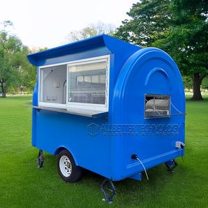 ALLBETTER Özel Yapım Yiyecek Römorku Tam Donanımlı Mutfak Ekipmanlarıyle Açık Hava Restoranı Pizza Hot Dog Standı Taco Arabası Yiyecek Kamyonları - Product Image 2