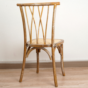 Wholesale Solid Wood Botanica Chairs with Woven Rattan Seat for Commercial <strong>Banquet</strong> and Hotel Dining - Product Image 6