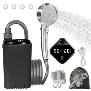 Douche électrique domestique 7800mAh portable, étanche IPX7, avec écran intelligent, eau filtrée, pour jardin, bain, lavage de voiture, bain pour chien - Product Image 1