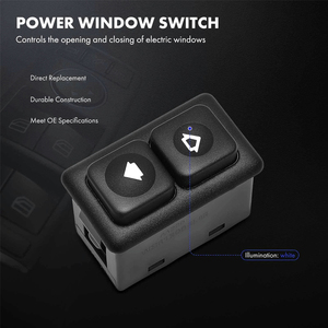 61311381205 lúa Miến phía trước hoặc phía sau chiếu sáng cửa sổ điện chuyển đổi cho BMW E24 E28 E30 <span class=keywords><strong>E36</strong></span> 325 318i - Product Image 4