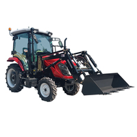 Neuer 100 PS 4x4 Allrad-Traktor mit Kabine, Kraftausgangswelle, Energiesparend, Anpassbar, Schwerlast-Landwirtschaftstraktor