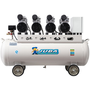 เครื่องอัดอากาศแบบไร้น้ำมัน Juba Hurricane 800WX4 3.2 กิโลวัตต์ 240 ลิตร สำหรับการผลิต - Product Image 4