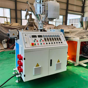 압출기 단일 나사 압출기 <span class=keywords><strong>PVC</strong></span> PE PP 프로파일 압출기 자동 파이프 압출기 재고 공급 건설 제조 공장 - Product Image 3