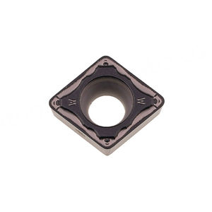 Inserto para Torno CNC CCMT09T308N-LUM AC8025P, 12 mm, Forma de Rombo, para Materiales de Acero y Acero Inoxidable, Recubrimiento PVD, Personalizable OEM - Product Image 1
