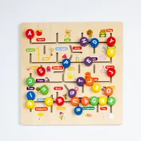 Wooden Board, ABC 26 Letters, Learning Toys