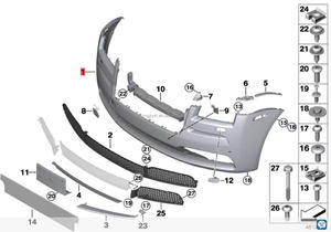 Nuevos Faros Delanteros OEM51117397114 para <span class=keywords><strong>Rolls</strong></span> <span class=keywords><strong>Royce</strong></span> Wraith, Rejilla, Iluminación, Guardabarros, Capó, Radiador - Product Image 5