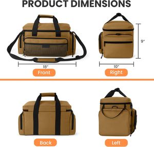 OEM Heavy Duty Waterproof <b>Tool</b> <b>Backpack</b> 10-14 Pockets 300 lb Capacity Portable Large Zipper Adjustable Shoulder Strap Ergonomic - Product Image 5