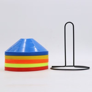 Factory Wholesale Custom Logo Training Cones Soccer Agility <b>Disc</b> Cones Speed Training PE <b>Plastic</b> Obstacle Cone <b>Disc</b> - Product Image 4