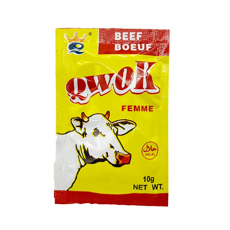 QWOK 할랄 아프리카 음식 새우 풍미 조미료 분말 향미료 분말 Nourriture de l'Afrique poudre d' assaisonnement