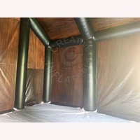Tente gonflable imperméable extérieure d'événement de partie de PVC de cabine de salle de cinéma gonflable portative commerciale