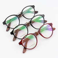 Chine vente en gros de lunettes de Temple en bois monture en acétate montures optiques lunettes